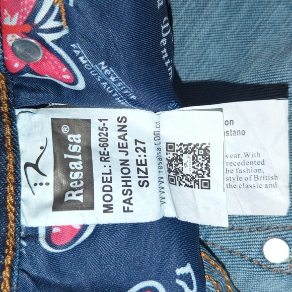 Resalsa Dark Denim Skinny Jeans - Picture 7 of 7